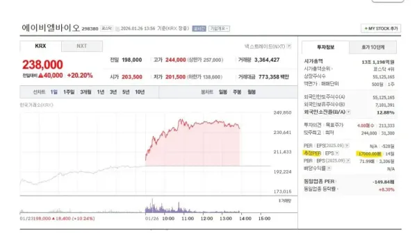 왜 코스닥 시총 3위 per 7000으로 난리임?