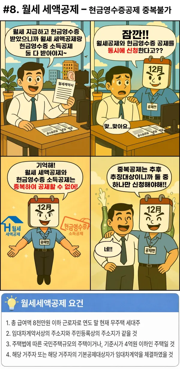 연말정산, 도와줘요 공제맨!