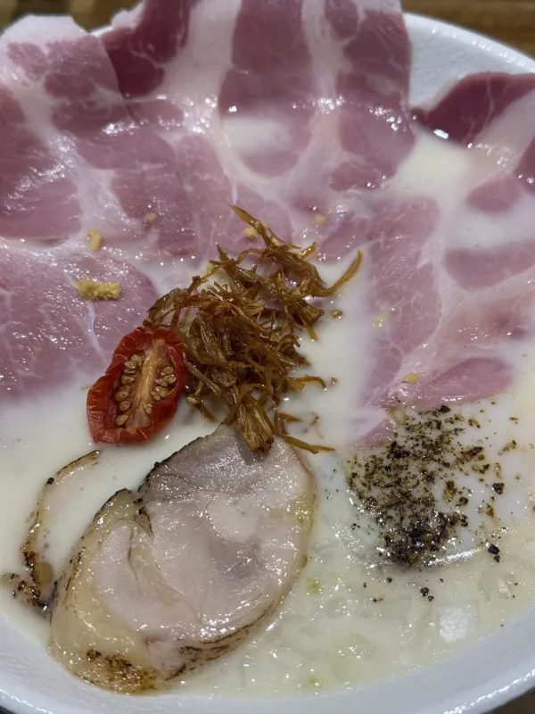 토리파이탄 라멘을 먹었습니다