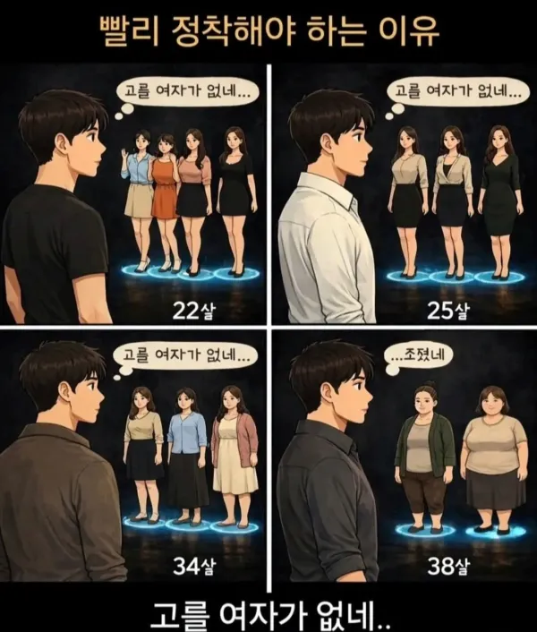 빨리 정착해야 하는 이유