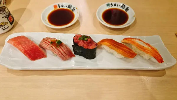 센다이에서 먹은 존맛 스시