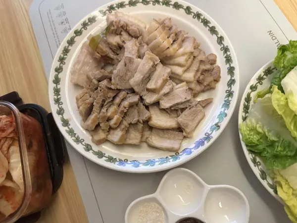 오늘의 저녁