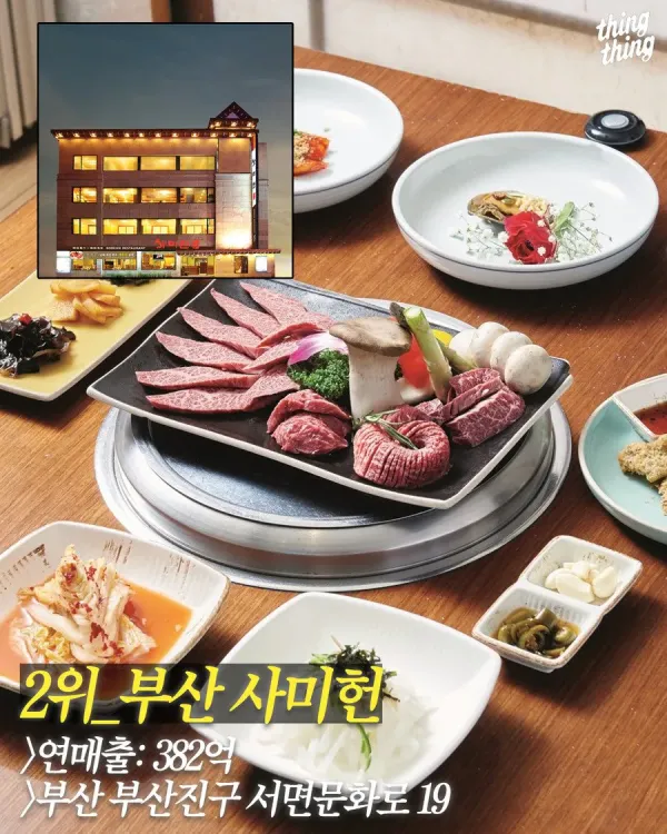 연 매출 100억 넘은 전국 맛집 TOP8