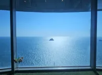 부산 어느 까페의 오션뷰
