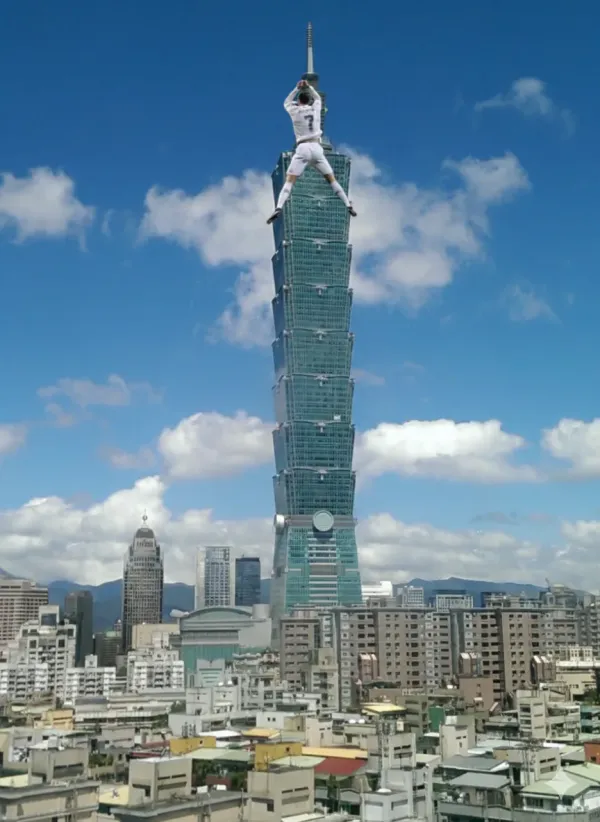 우리 날두형은 한번에 올라가