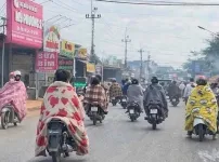 강추위 온 베트남