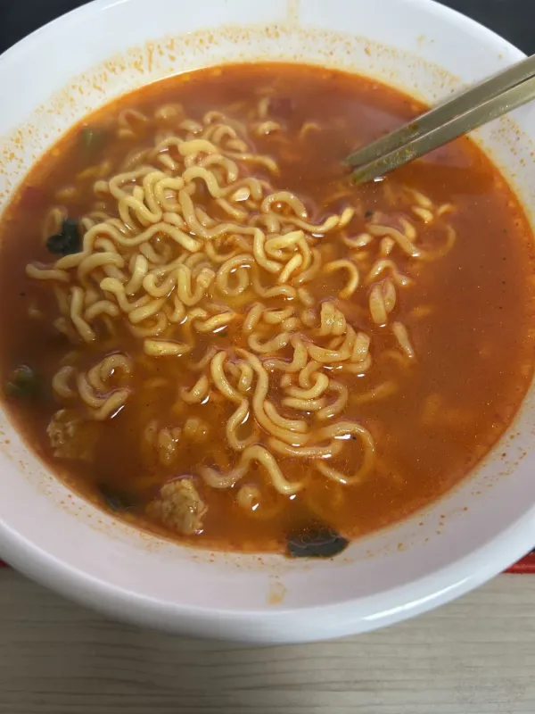 신라면 골드 맛도리네