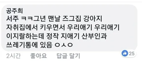 페북 누나의 매운 드립