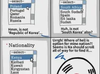 요즘 외국사이트 가입시 한국인들이 겪는 일
