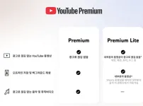 유튜브.음악 뺀 요금제 프리미엄 라이트 한국 출시