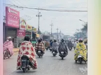 역대급 한파에 놀란 베트남인들
