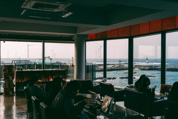 겨울 제주, 재즈와 바다