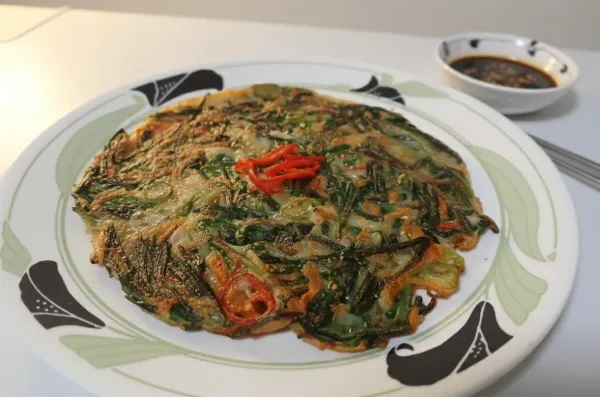 오랜만에 부침개 부쳐봤습니다