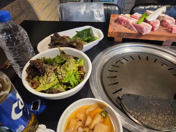 실시간 단골 고깃집 혼술