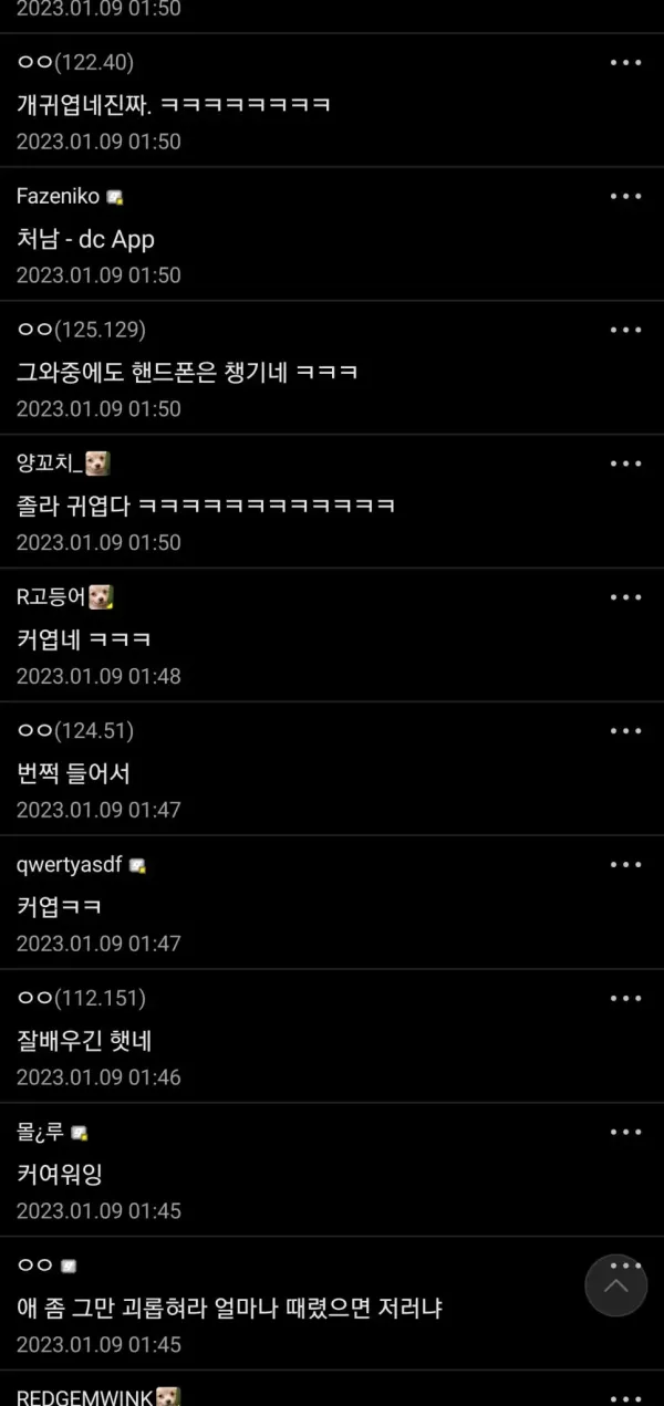 지진을 첫 경험한 어느 디시인 여동생 ㅋㅋㅋㅋ