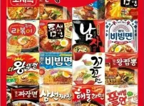 라면 브랜드 하나만 먹을 수 있다면?