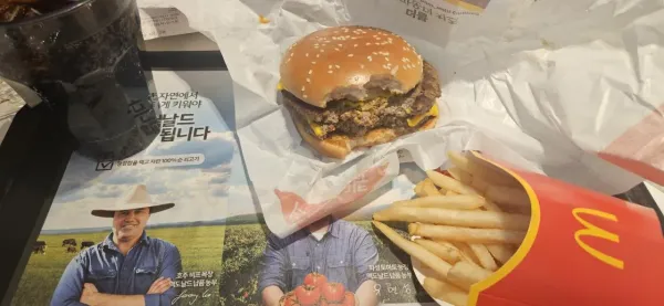 국밥같은 맥날 더블쿼파치