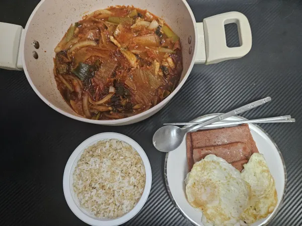 저녁 먹어요