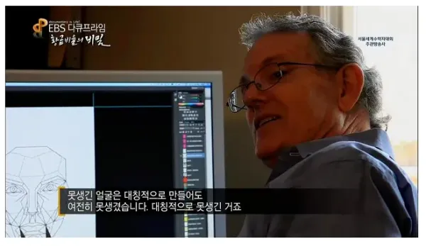 외모가 좌우대칭일수록 잘생겼다는게 개소리인 이유