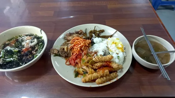 테토남 식사