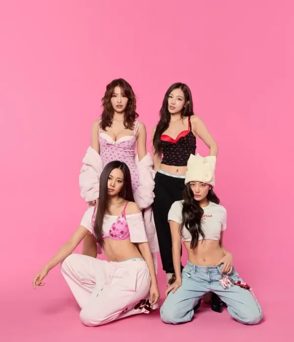 트와이스 x 빅토리아 시크릿 콜라보 화보