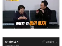 15년전 하이닉스 주식을 2만원대에 들어간 배우