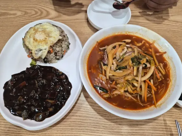 가야성 짬뽕 볶음밥