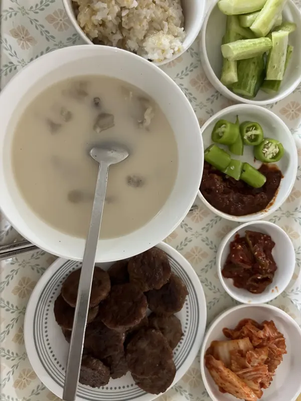 도가니탕 국물 지린다