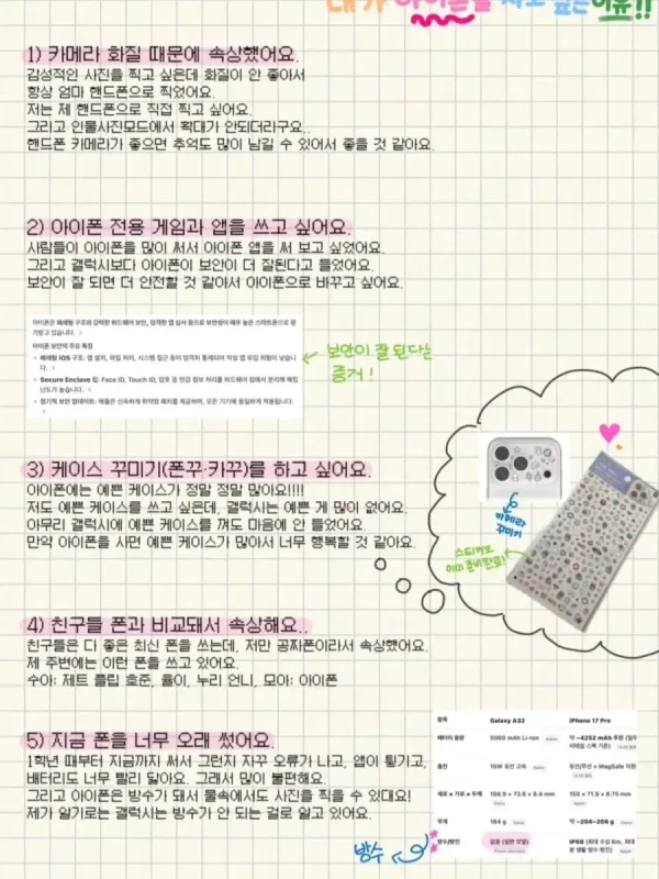 딸에게 아이폰을 사줘야하는 이유.jpg