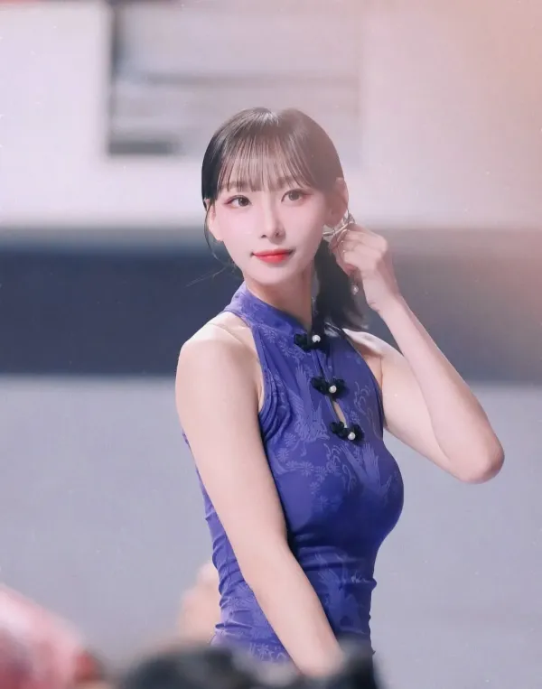 치파오 입은 정희정 치어리더 최근 인스타