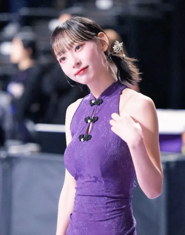 치파오 입은 정희정 치어리더 최근 인스타