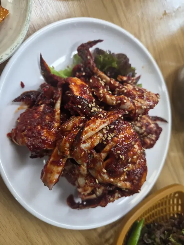 오산 양념게장 백반