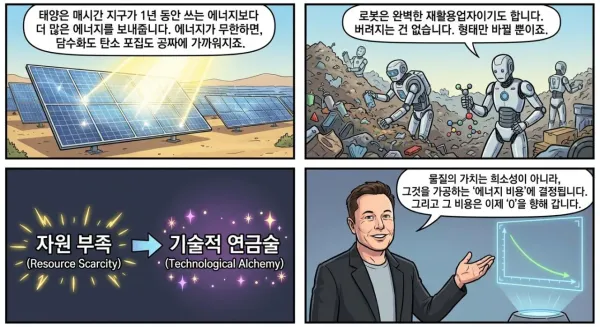 일론 머스크가 주장하는 보편적 고소득의 원리
