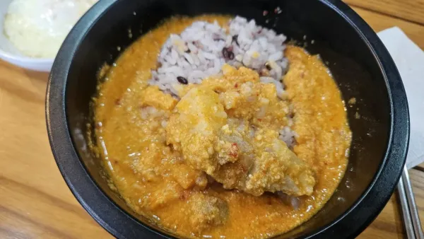 점심 비지찌개