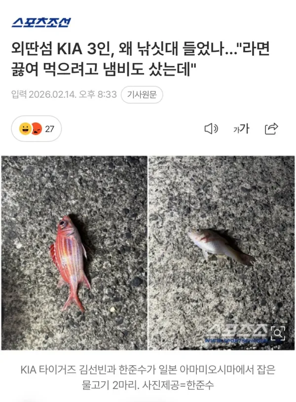 기아 타이거즈 선수들이 휴식일에 하는 일