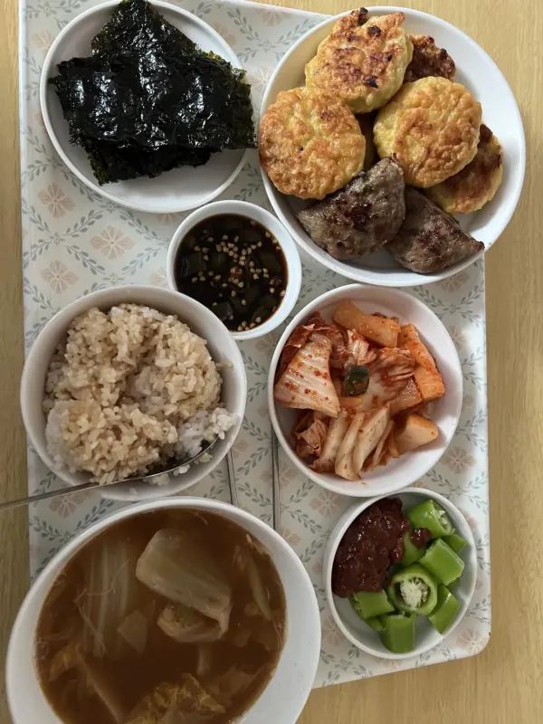 아점 배 터진다
