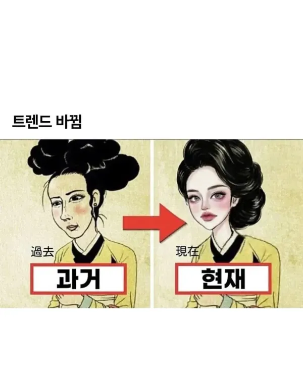 트랜드 바뀐 강남미인도