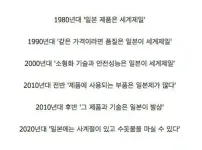 시대별 일뽕 레파토리의 변천사