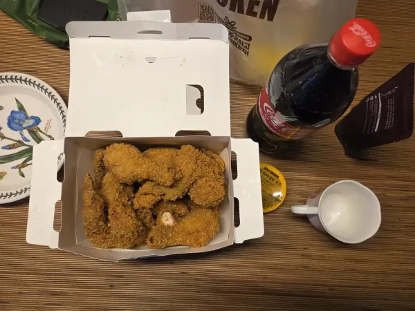 오늘 저녁은 치킨