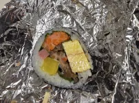 부전시장 명란 김밥