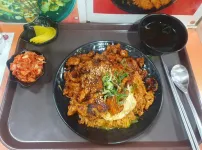 오늘 점심  철판 볶음밥