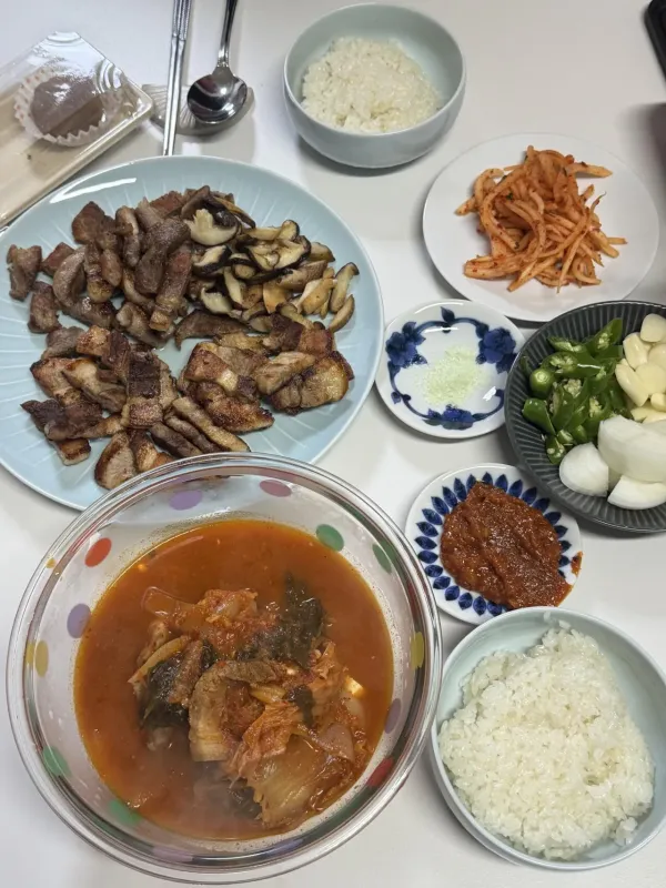 와이프랑 어제 저녁