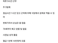 월급 세후 320만원 준다고 하면 평생 카페 알바할 수 있어??