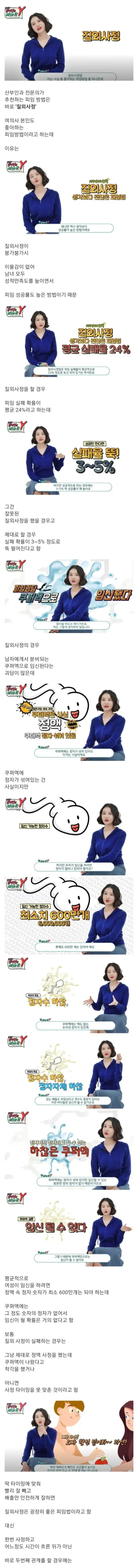 질외사정 피임법