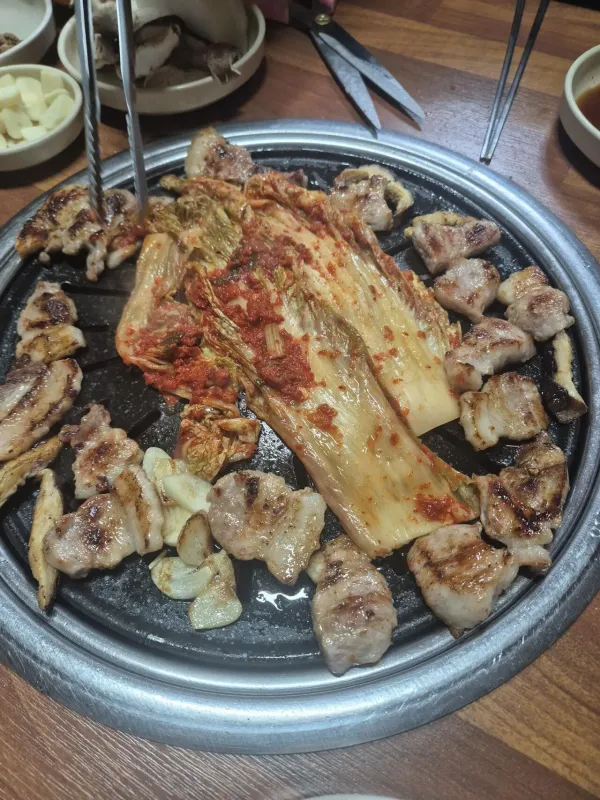 오늘 저녁 고기