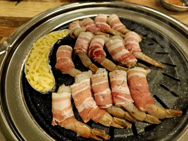 1차는 대패새우말이