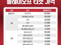 정관장 입석도 따로 있네