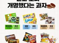 알고 보니 개명했다는 과자