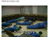 충격적이라는 1980년대 재수학원 모습 