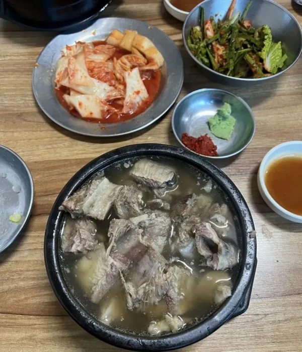대구에서 파는 13,000원 갈비탕 클라스